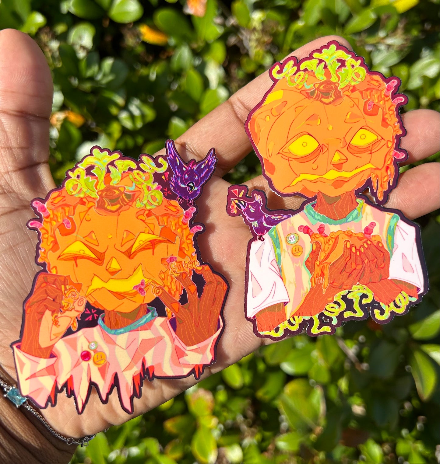 Pumpkin Gore-lore Sticker