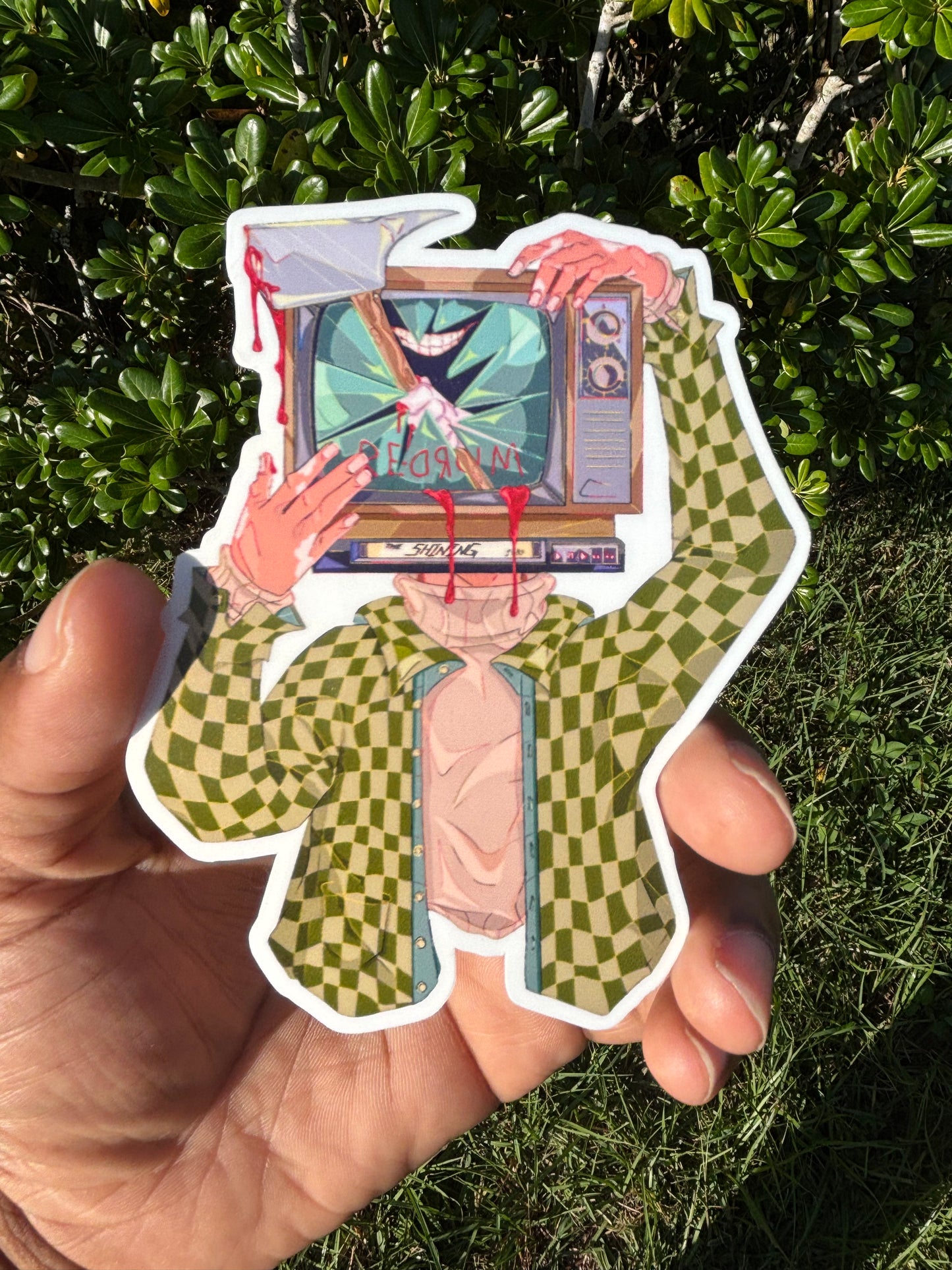 THE SHINING TV HEAD