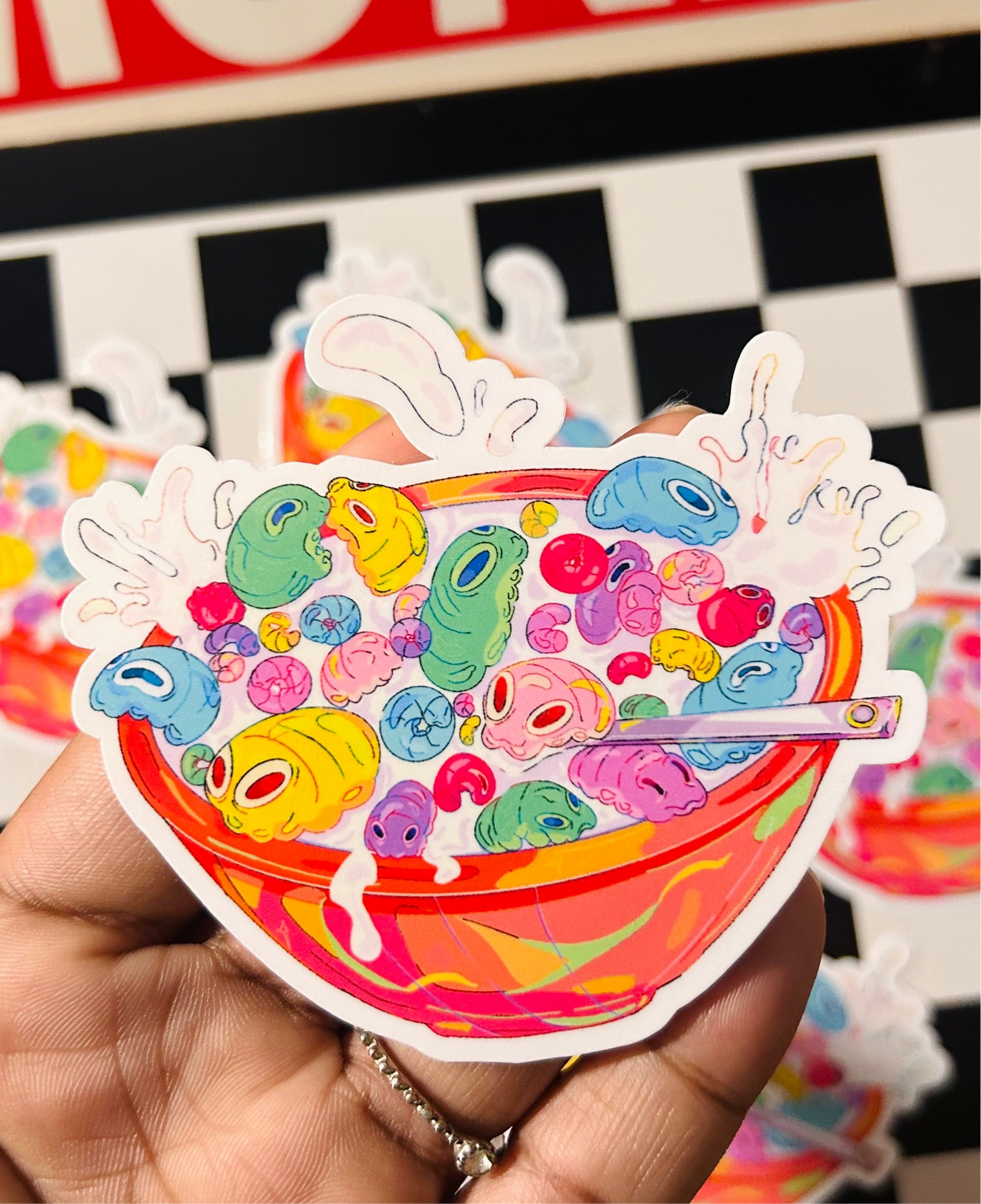 Grubee-Os sticker
