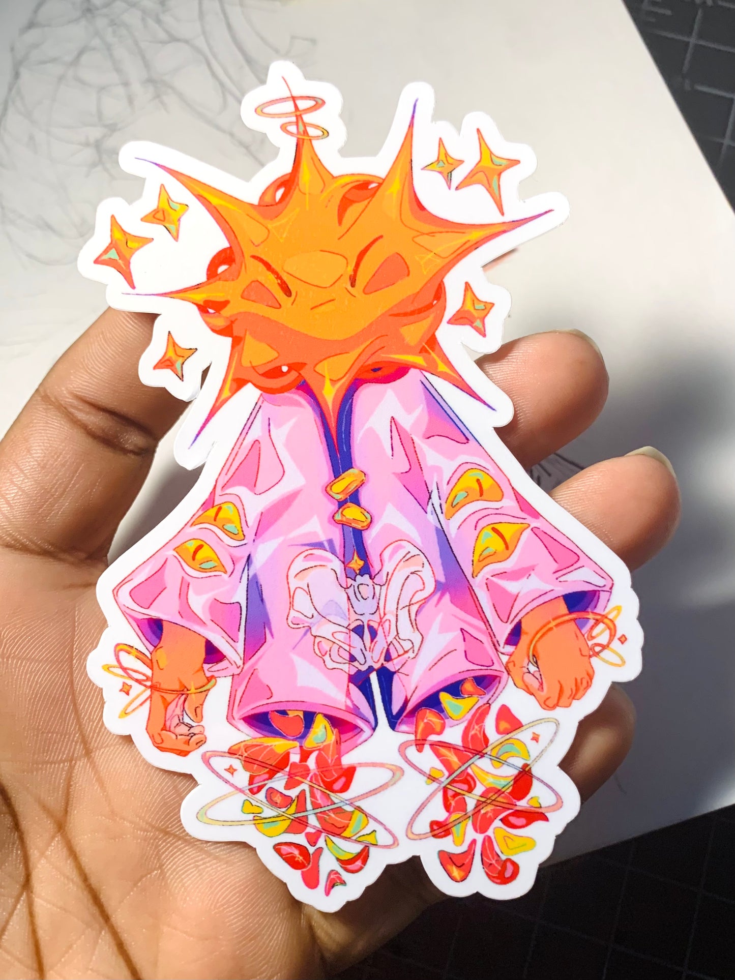Sun Mage sticker
