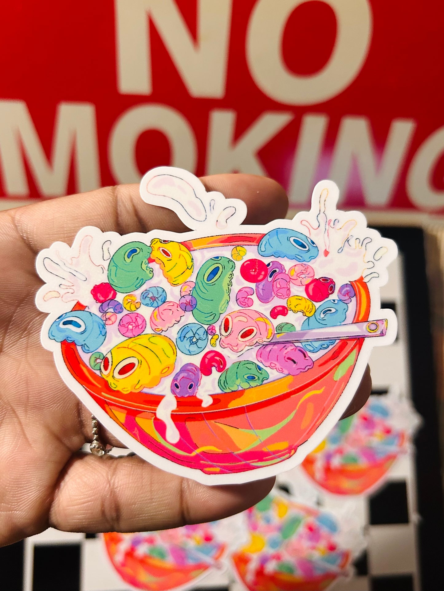 Grubee-Os sticker