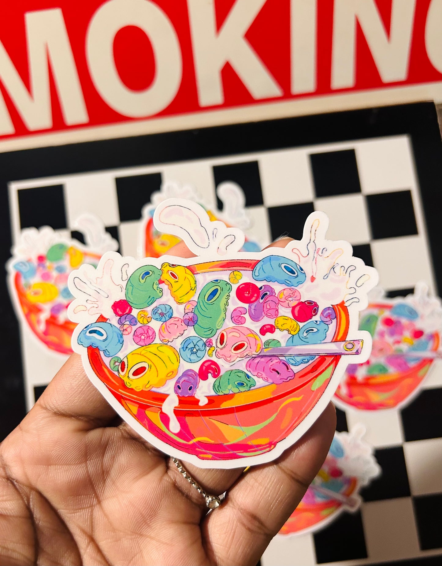 Grubee-Os sticker