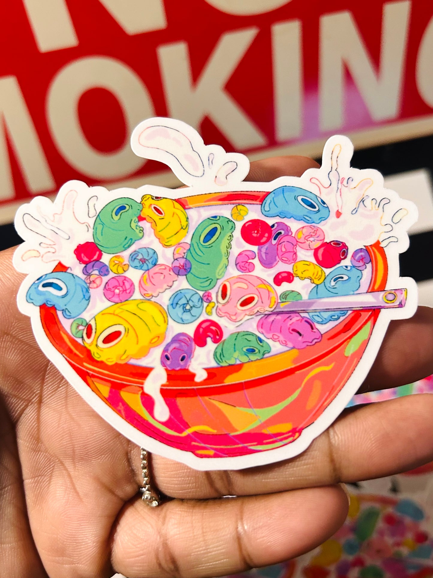 Grubee-Os sticker