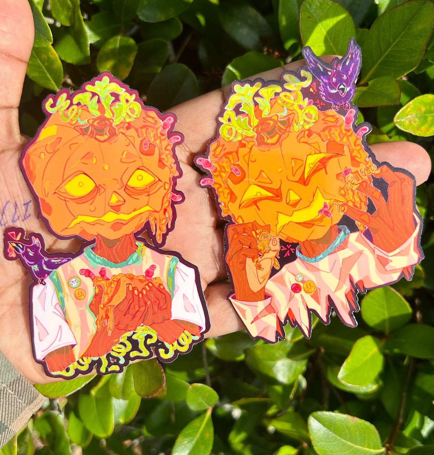 Pumpkin Gore-lore Sticker