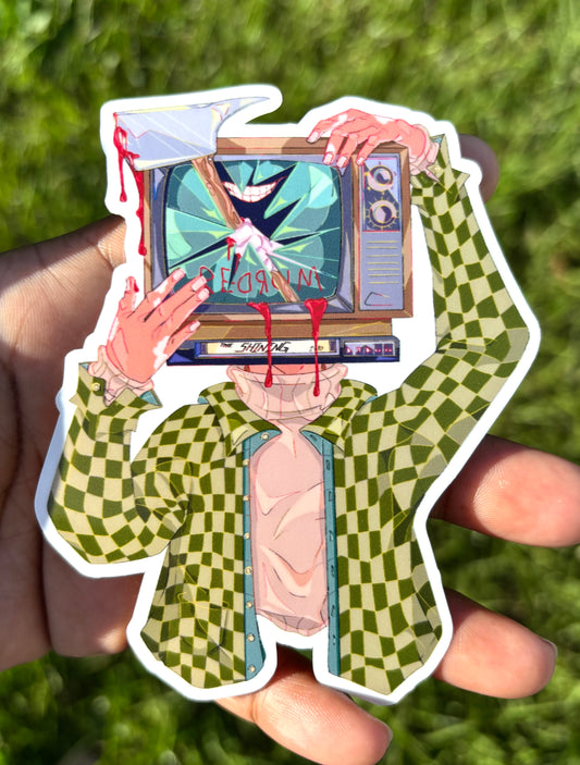 THE SHINING TV HEAD