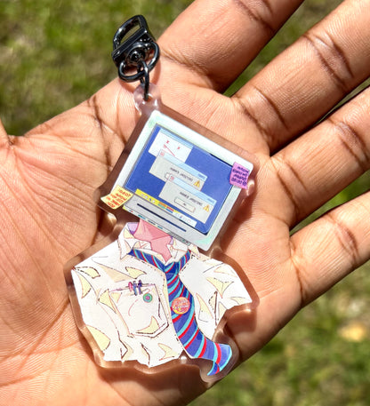 DEAD INSIDE C-GRADE KEYCHAIN