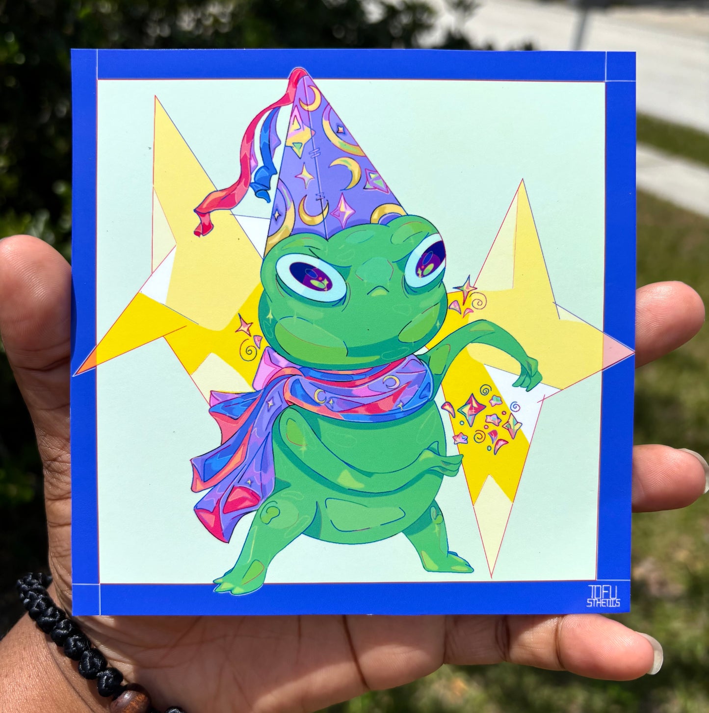 ZOG THE FROG Mini Print