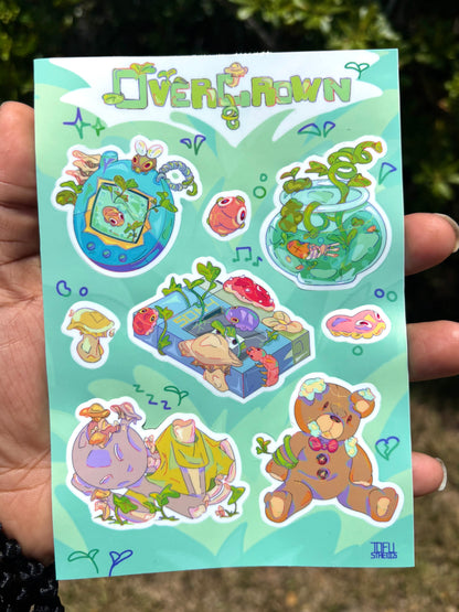 OVERGROWN  Sticker Sheet
