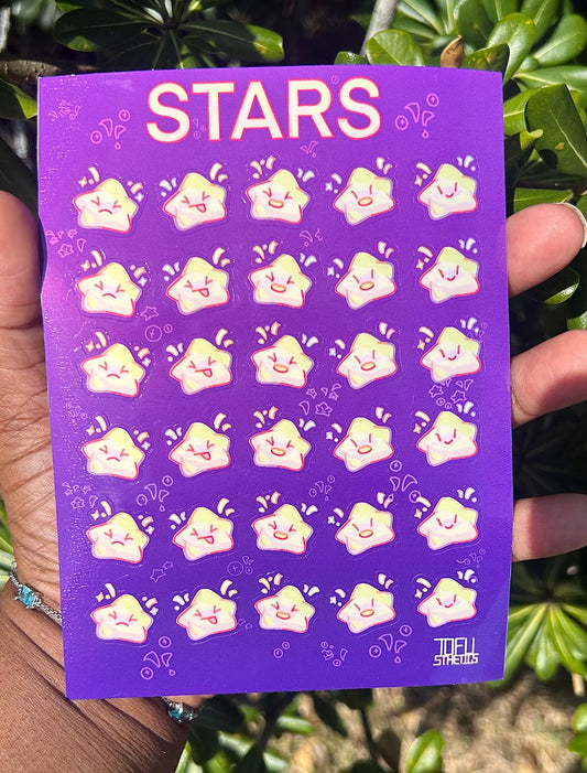 STARS Sticker Sheet
