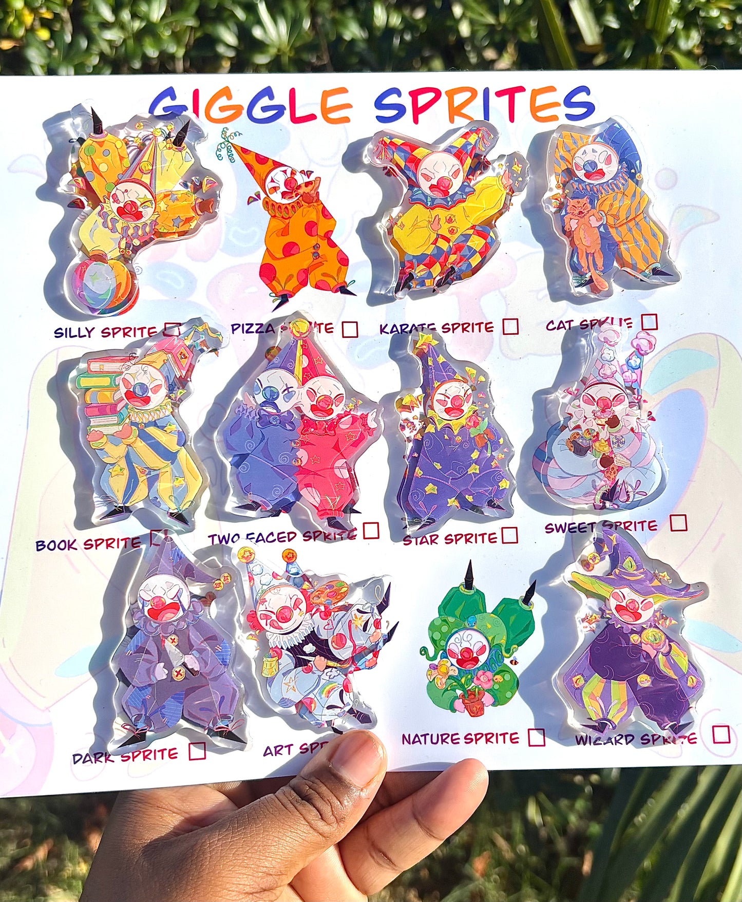 MR MOMOS GIGGLE SPRITES