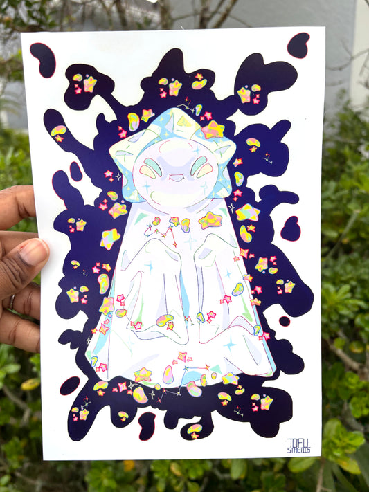 STARRY GHOST PRINT